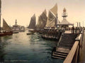 Suffolk Lowestoft Pier Head II Vintage A4 Photo Print