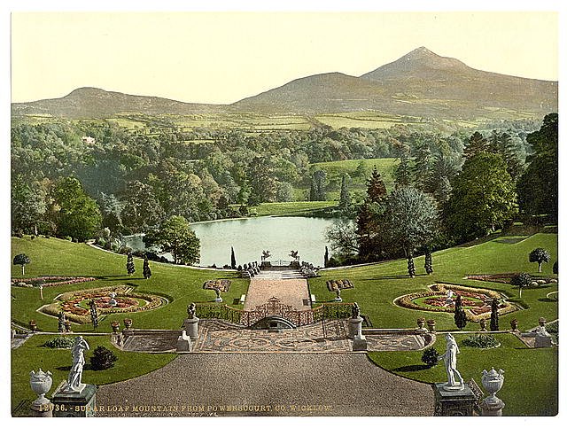 Sugar Loaf Mountain County Wicklow Vintage A4 Photo Print