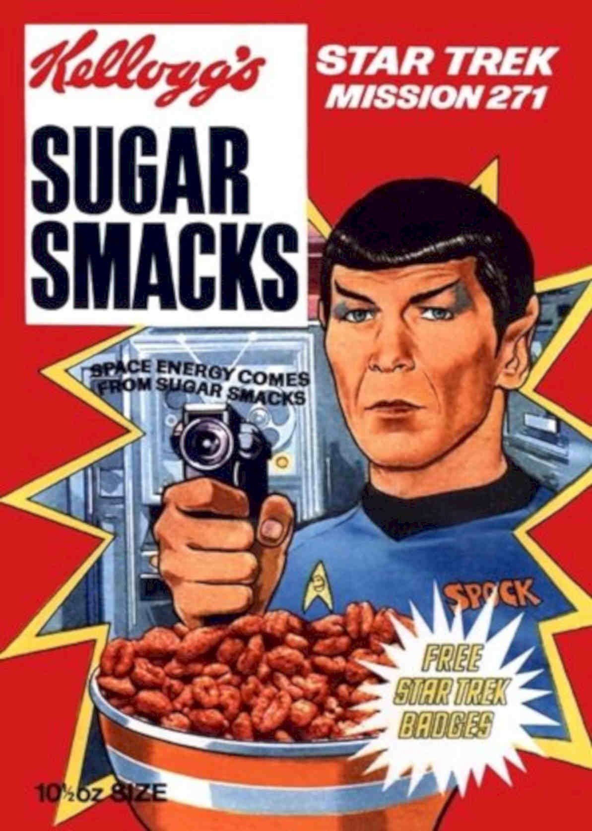 Sugar Smacks Star Vintage Retro Advert Poster A4 Photo Print