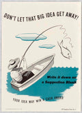 Suggestion Poster Idea American World War II Advert Poster