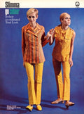 Suit Set Orange 1960s Vintage Retro Advert