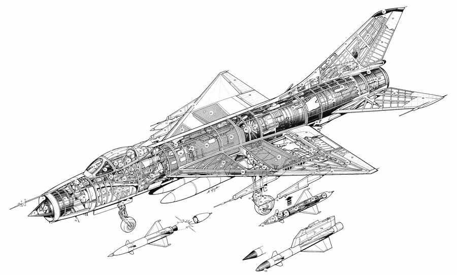 Sukhoi Su 9 cutaway A4 Photo Print