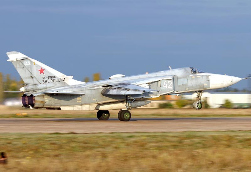 Sukhoi Su24 Fencer 12 A4 Photo Print