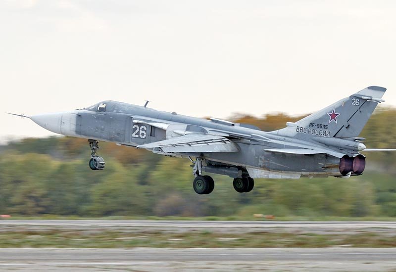 Sukhoi Su24 Fencer 13 A4 Photo Print