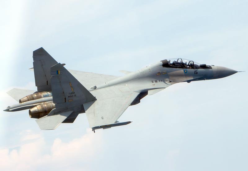 Sukhoi Su30 Flanker 6 A4 Photo Print