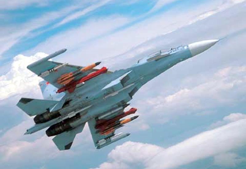 Sukhoi Su30 Flanker 9 A4 Photo Print