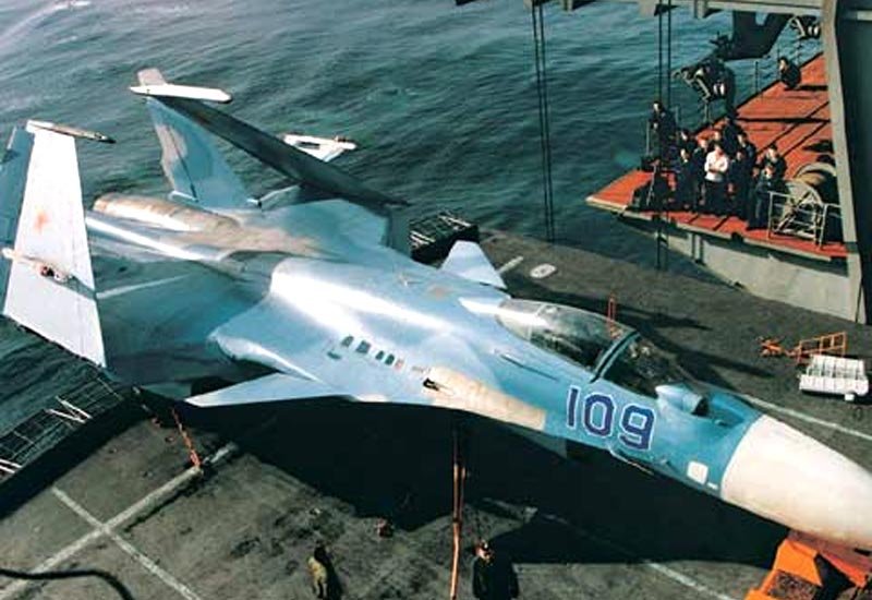 Sukhoi Su33 Flanker 6 A4 Photo Print