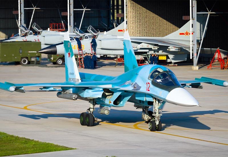 Sukhoi Su34 Fullback 12 A4 Photo Print