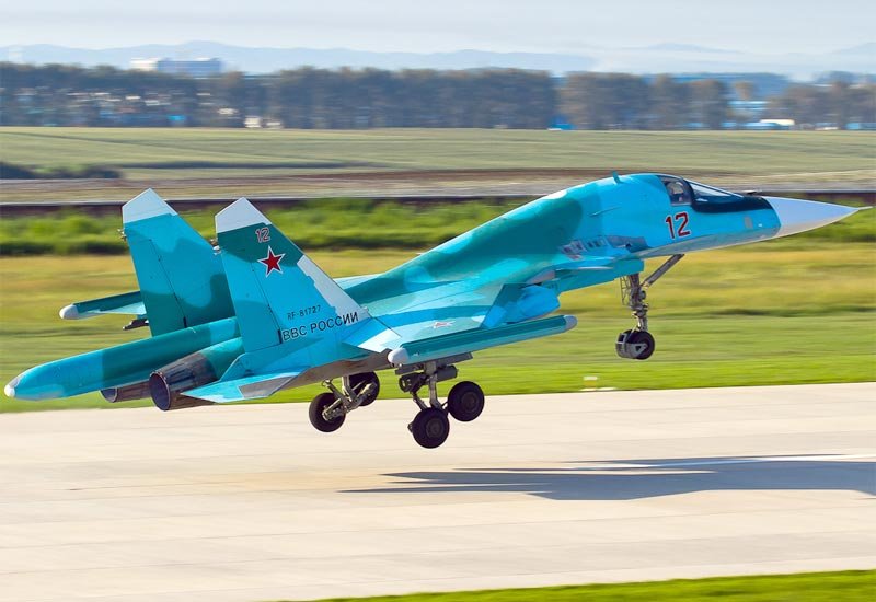 Sukhoi Su34 Fullback 13 A4 Photo Print