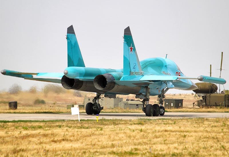 Sukhoi Su34 Fullback 14 A4 Photo Print