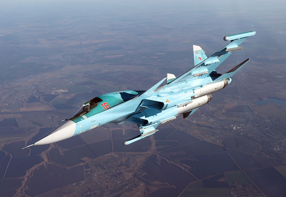 Sukhoi Su34 Fullback 16 A4 Photo Print