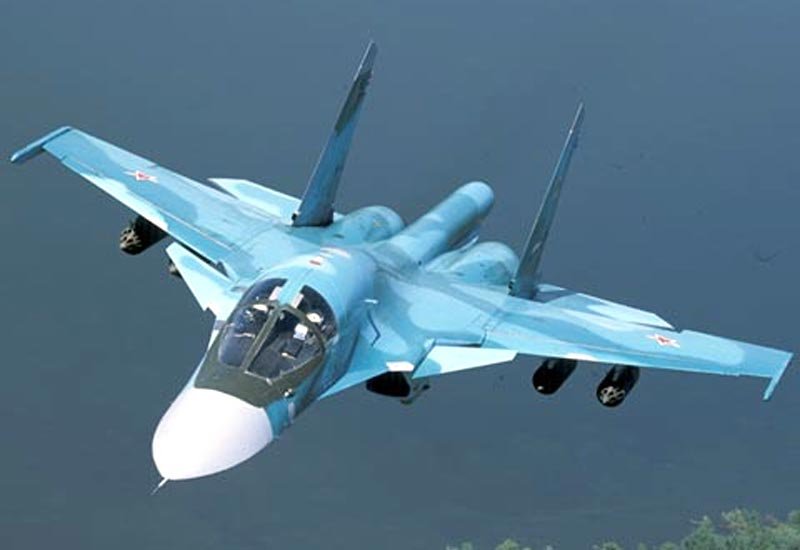 Sukhoi Su34 Fullback 2 A4 Photo Print
