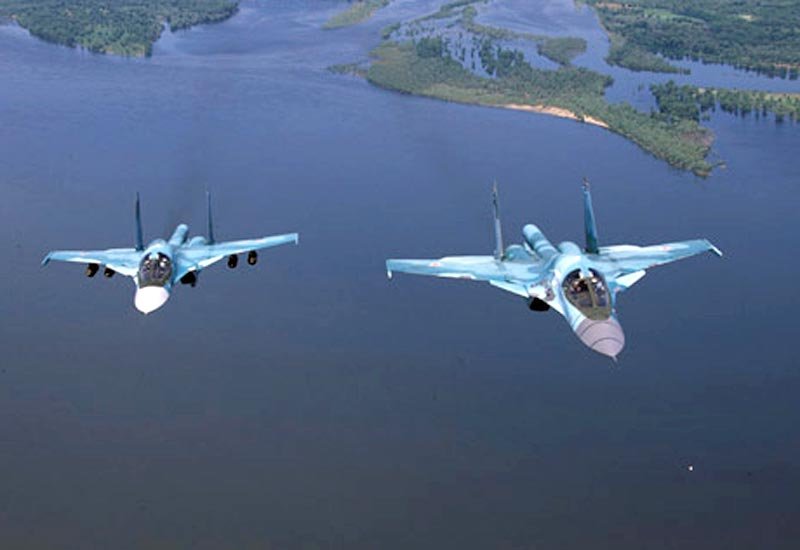 Sukhoi Su34 Fullback 9 A4 Photo Print