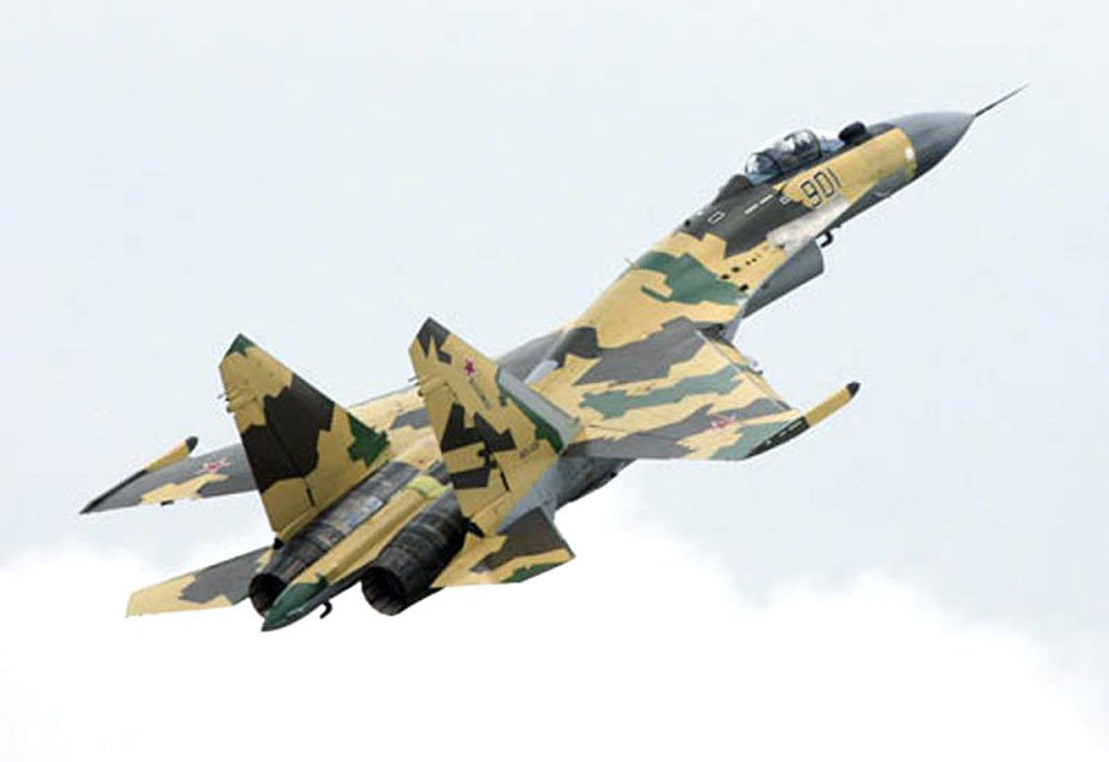 Sukhoi Su35 Super Flanker Multirole Combat Fighter Russia 11 A4 Photo Print
