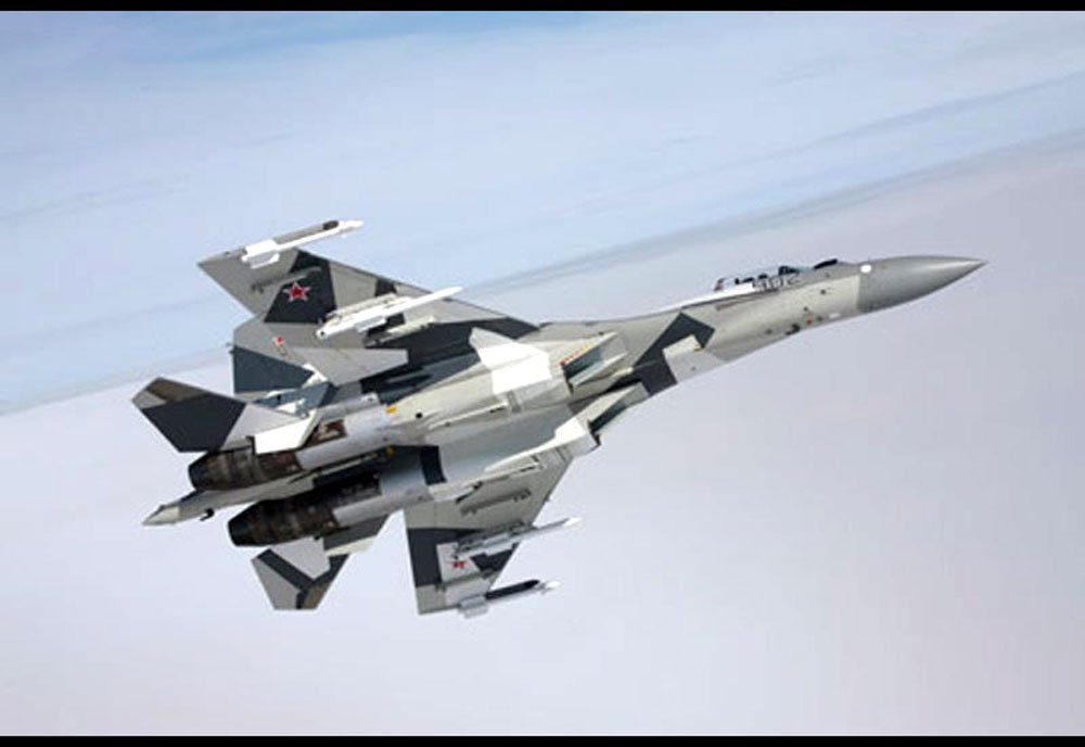 Sukhoi Su35 Super Flanker Multirole Combat Fighter Russia 16 A4 Photo Print