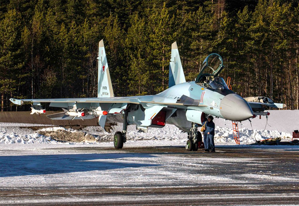 Sukhoi Su35 Super Flanker Multirole Combat Fighter Russia 17 A4 Photo Print