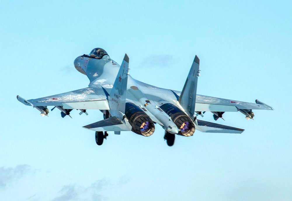 Sukhoi Su35 Super Flanker Multirole Combat Fighter Russia 18 A4 Photo Print