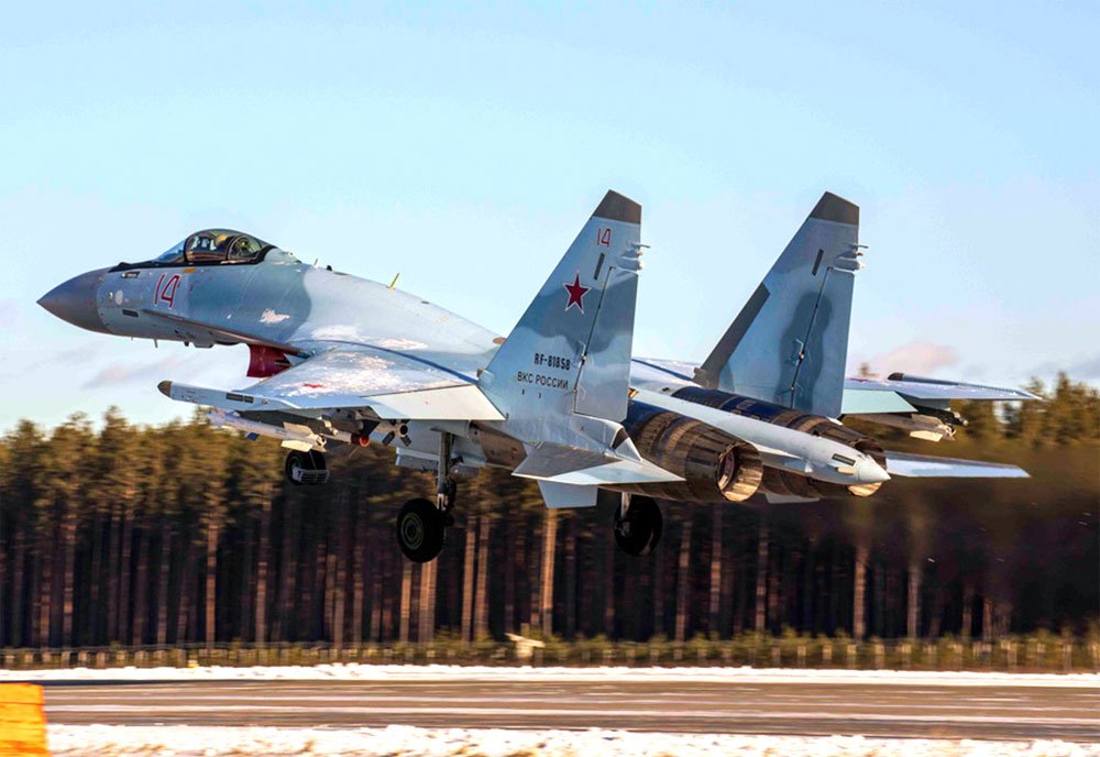 Sukhoi Su35 Super Flanker Multirole Combat Fighter Russia 20 A4 Photo Print