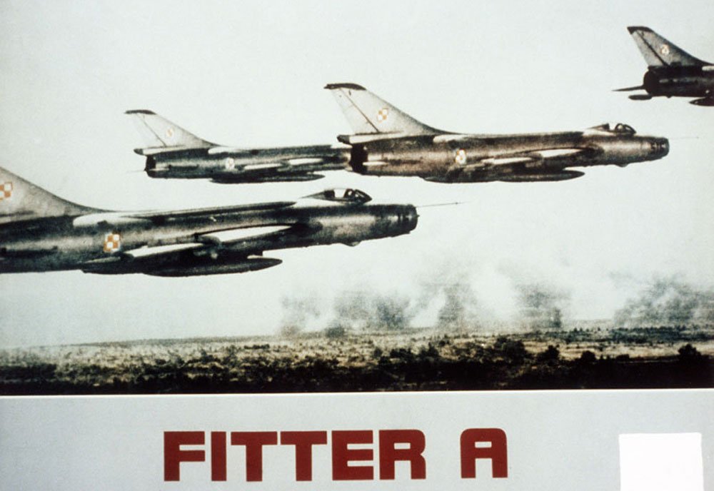 Sukhoi Su7 Fitter A Fighter Bomber Soviet Union 2 A4 Photo Print