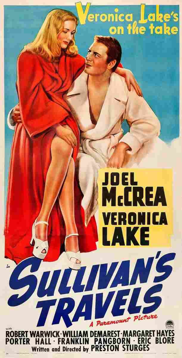  Sullivans Travels 04 film star poster A4 Photo Print