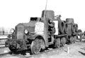 Sumida M2593 Railway Armored Car Imperial Japan A4 Photo Print