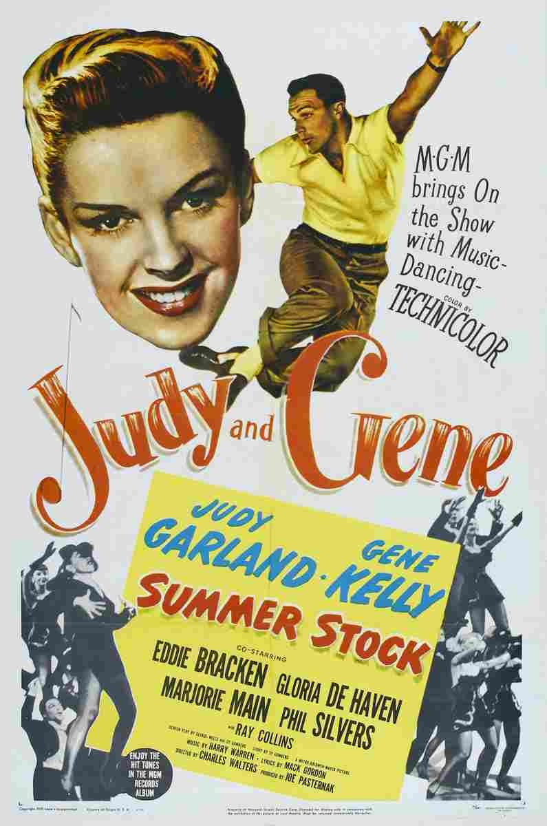  Summer Stock 01 film star poster A4 Photo Print