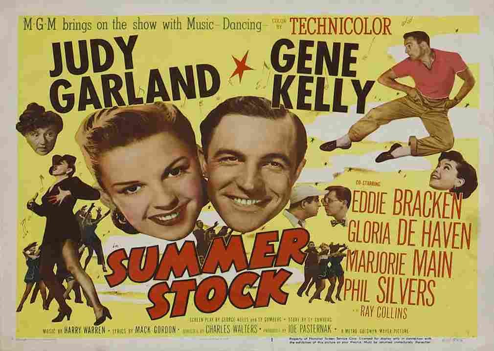  Summer Stock 02 film star poster A4 Photo Print