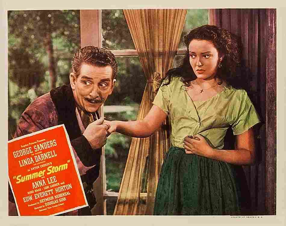  Summer Storm 1944 05 film star poster A4 Photo Print