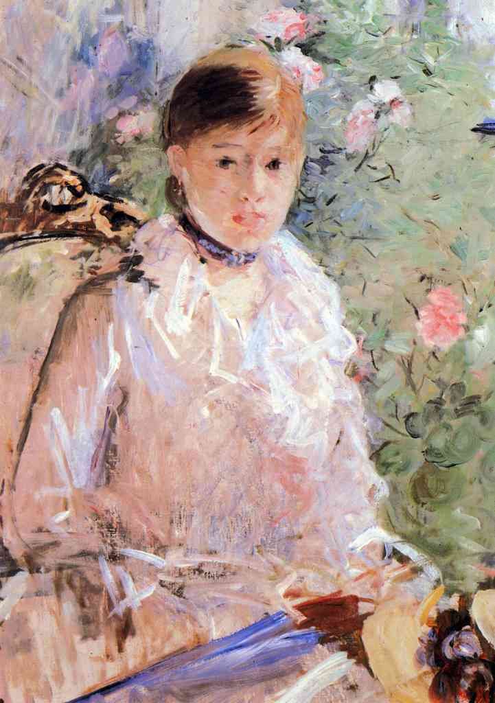 Summer Young Woman At The Window Morisot A4 Photo Print