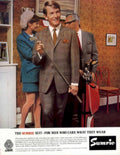 Sumrie Suit Men 1960s Vintage Retro Advert