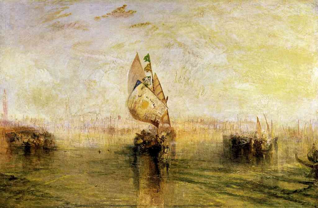 Sun Of Venice Underway Joseph Mallord Turner A4 Photo Print