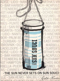 Sun Souci Travel 1970s Vintage Retro Advert
