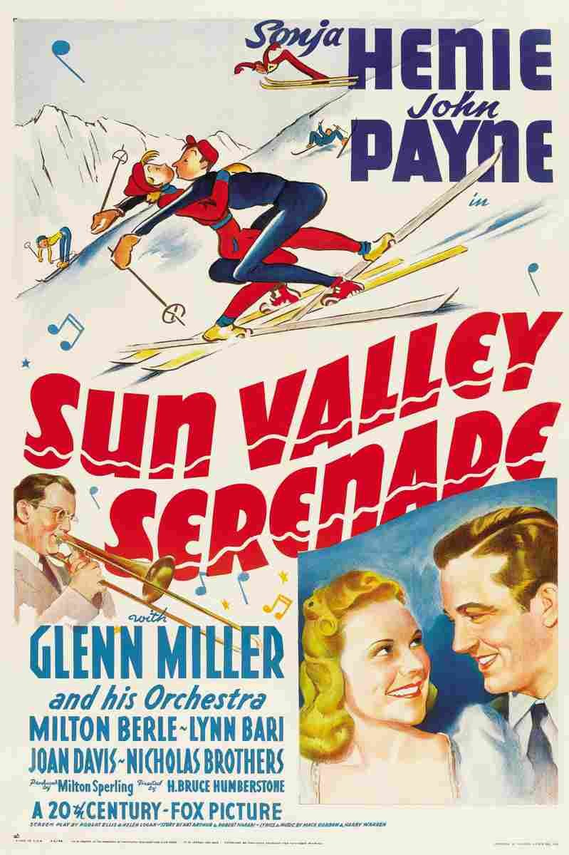  Sun Valley Serenade 01 film star poster A4 Photo Print