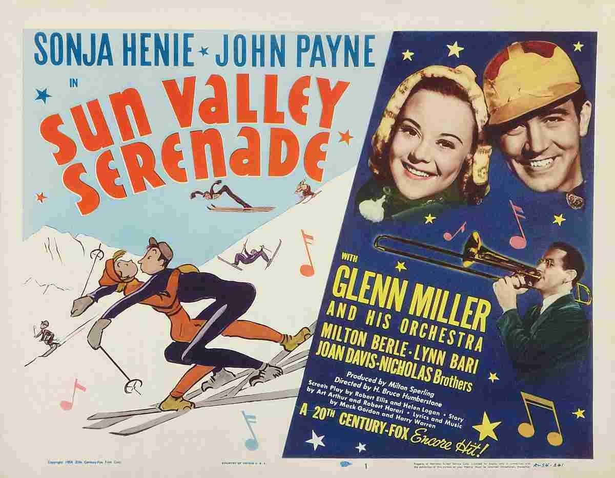  Sun Valley Serenade 02 film star poster A4 Photo Print