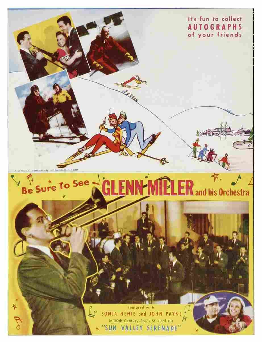  Sun Valley Serenade 04 film star poster A4 Photo Print