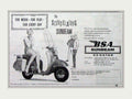 Sunbeam Scooter 250 Vintage Retro Advert Poster A4 Photo Print