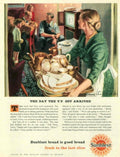 Sunblest Tea Tv 1950s Vintage Retro Advert Poster