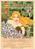 Sunday Journal Iris 2 Vintage Retro Advert Poster A4 Photo Print