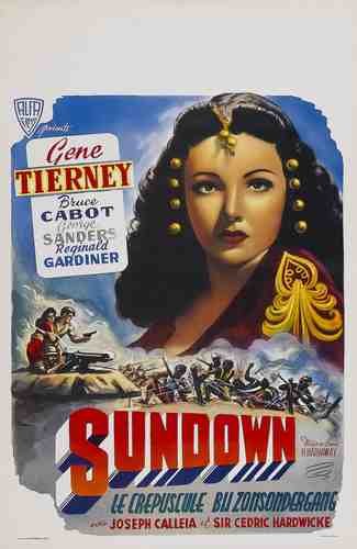  Sundown 01 film star poster A4 Photo Print