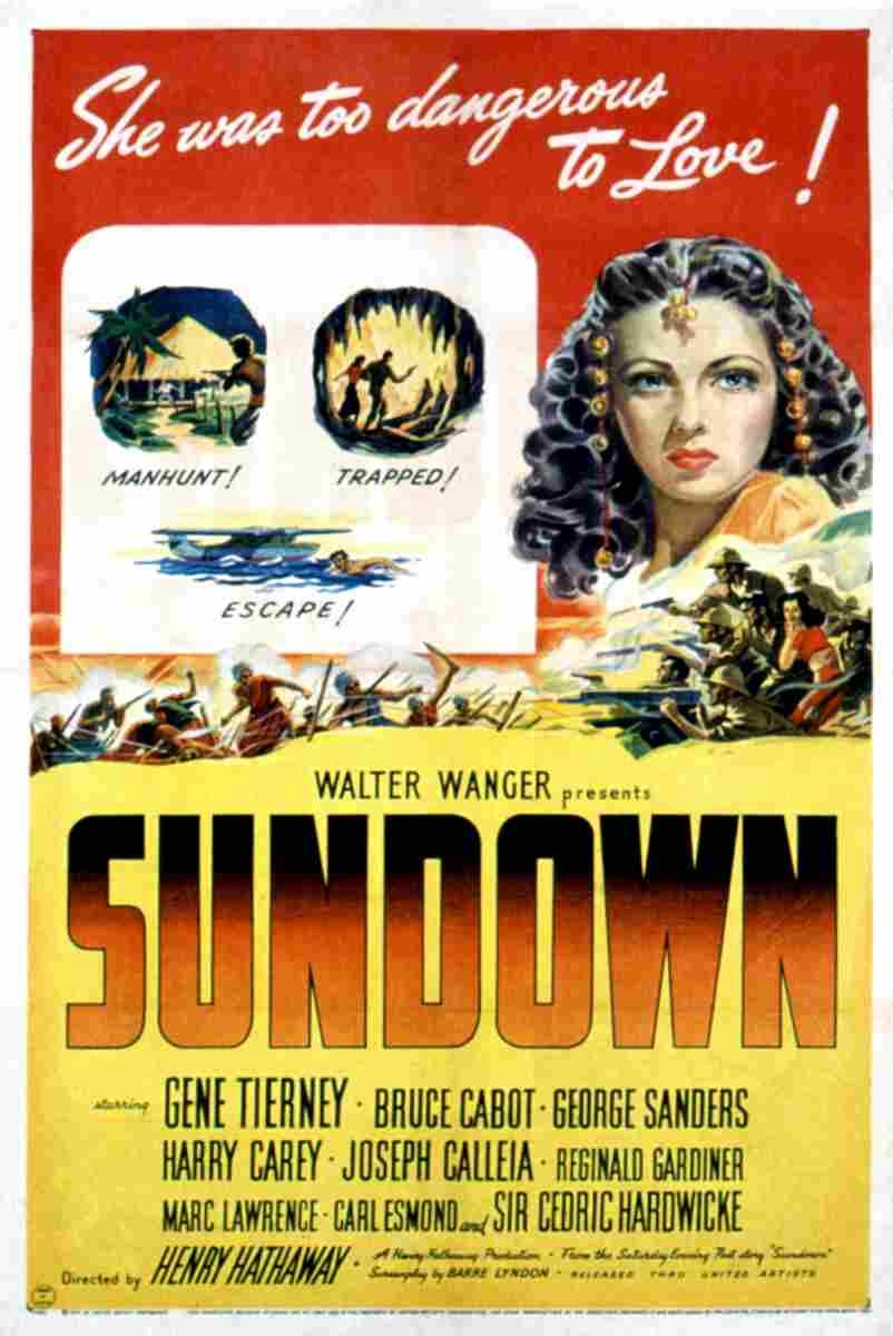  Sundown 06 film star poster A4 Photo Print