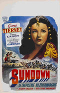  Sundown 1941 01 film star poster A4 Photo Print