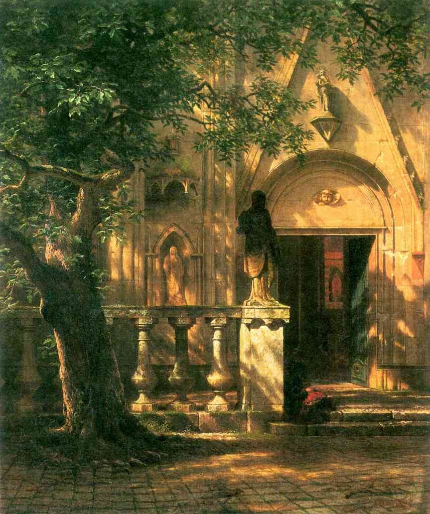 Sunlight And Shadow 2 Bierstadt A4 Photo Print