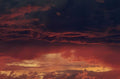 Sunrise Dramatic Sunset Clouds A4 Photo Print Sunset
