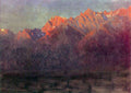 Sunrise In The Sierras Bierstadt A4 Photo Print