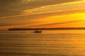 Sunrise Sunset Boat Ride A4 Photo Print Sunset