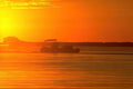 Sunrise Sunset Boat Scene 2 A4 Photo Print Sunset