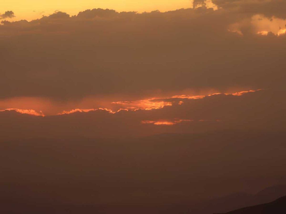 Sunrise Sunset Clouds Mountains 3 A4 Photo Print Sunset 3)