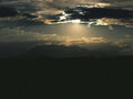 Sunrise Sunset Mountains Golden A4 Photo Print Sunset x