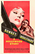  Sunset Boulevard 03 film star poster A4 Photo Print