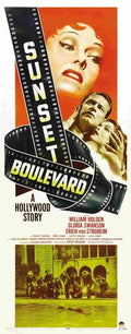 Sunset Boulevard 05 film star poster A4 Photo Print